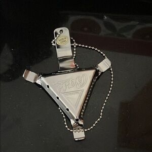 Chrome Bass Brolly black and tan tool